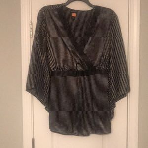 Lane Bryant Polka Dot Top